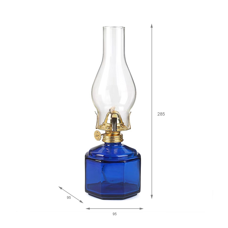 Brilagi - Petrolejska lampa MERLIN plava