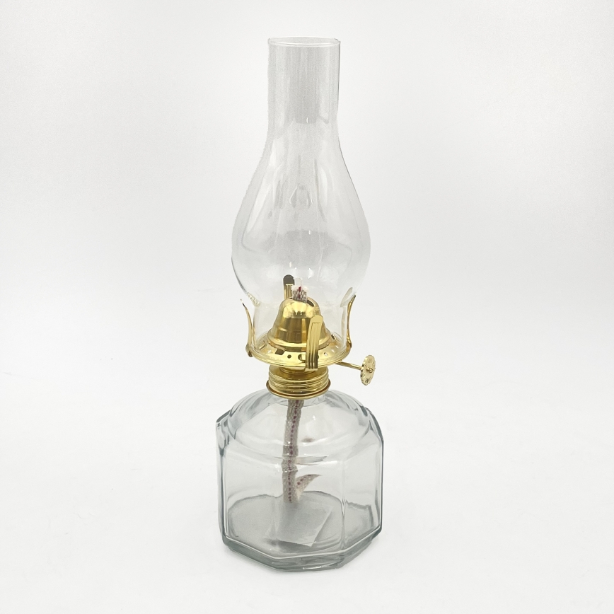 Brilagi - Petrolejska lampa MERLIN prozirna