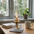Brilagi - Petrolejska lampa MERLIN prozirna