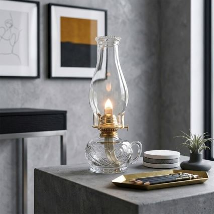Brilagi - Petrolejska lampa MERLIN prozirna