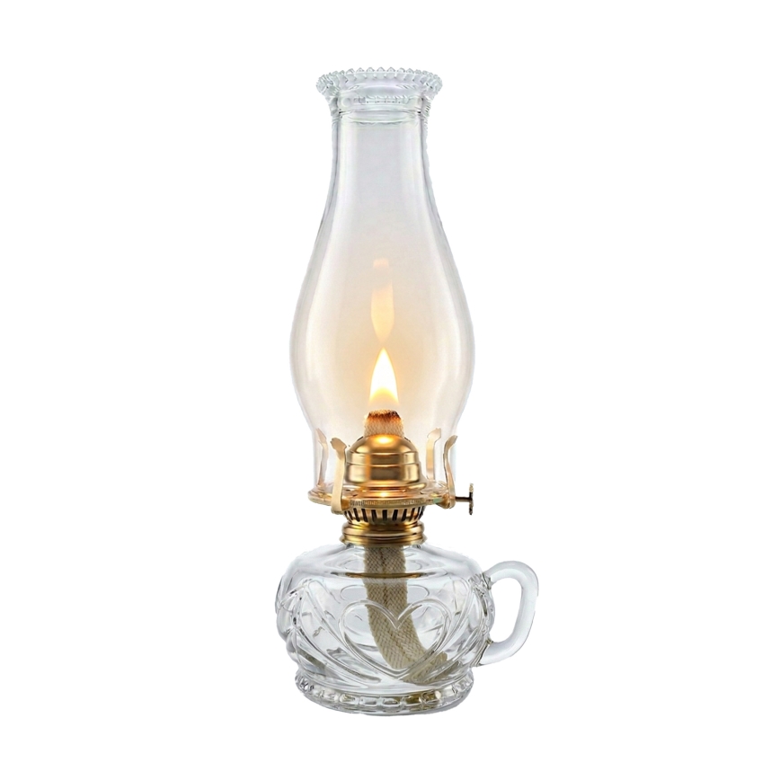 Brilagi - Petrolejska lampa MERLIN prozirna