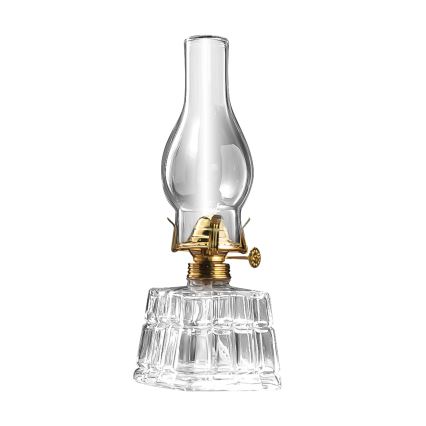 Brilagi - Petrolejska lampa MERLIN prozirna/zlatna