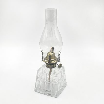 Brilagi - Petrolejska lampa MERLIN prozirna/zlatna/patina