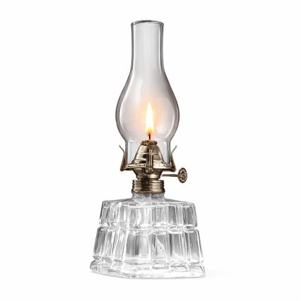 Brilagi - Petrolejska lampa MERLIN prozirna/zlatna/patina