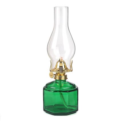 Brilagi - Petrolejska lampa MERLIN zelena