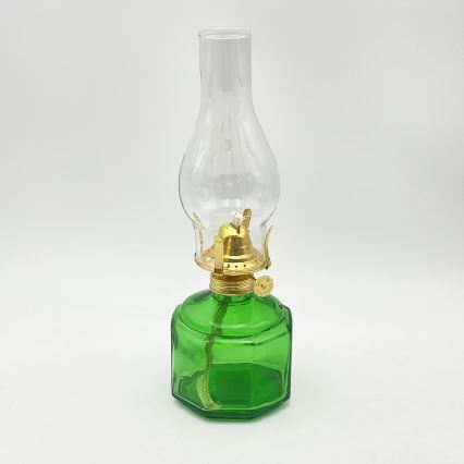 Brilagi - Petrolejska lampa MERLIN zelena