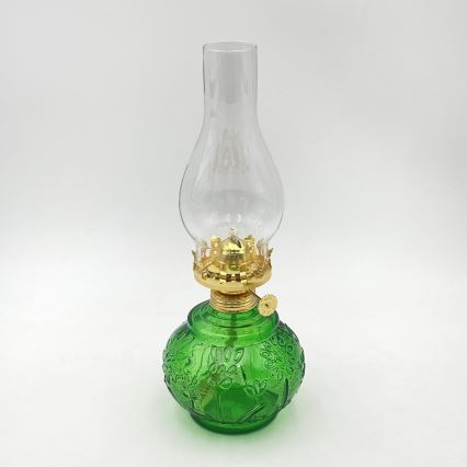 Brilagi - Petrolejska lampa MERLIN zelena
