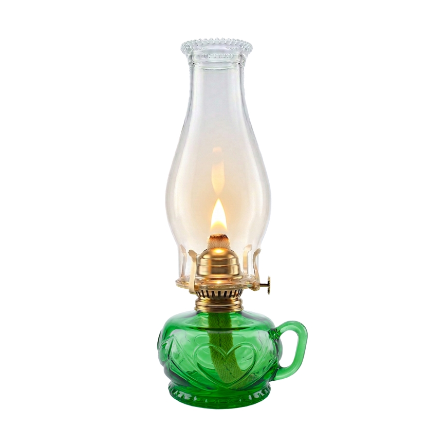 Brilagi - Petrolejska lampa MERLIN zelena