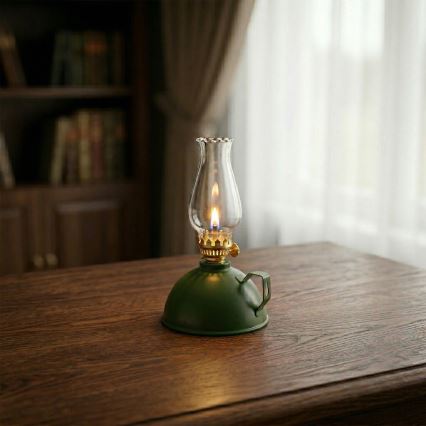 Brilagi - Petrolejska lampa MERLIN zelena