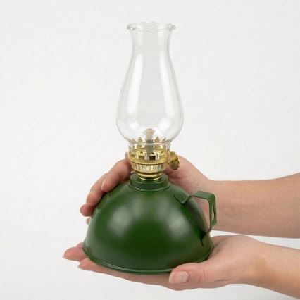 Brilagi - Petrolejska lampa MERLIN zelena