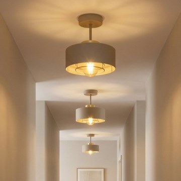 Brilagi - Plafonski luster 1xE27/60W/230V bež/zlatna