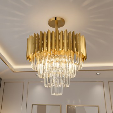 Brilagi - Plafonski luster CRISTAL 5xE14/40W/230V, promjer 43 cm