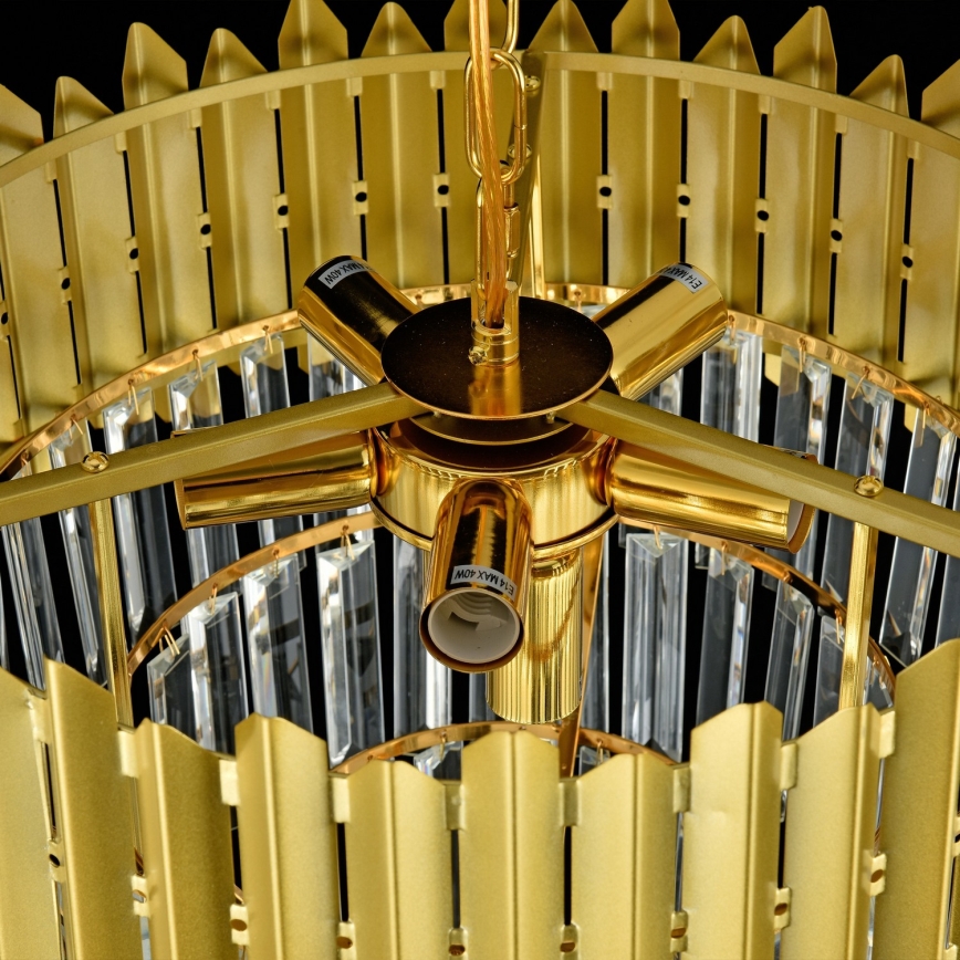 Brilagi - Plafonski luster CRISTAL 5xE14/40W/230V, promjer 43 cm