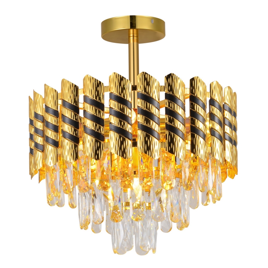 Brilagi - Plafonski luster CRISTAL 5xE14/40W/230V Ø 38 cm