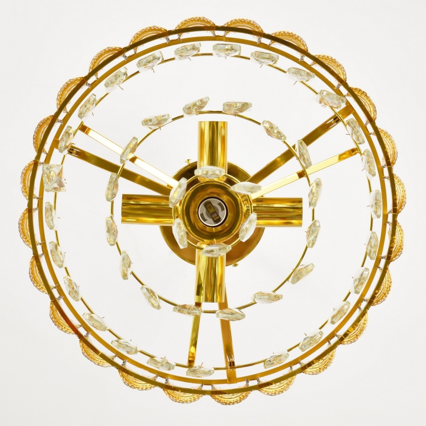 Brilagi - Plafonski luster CRISTAL 5xE14/40W/230V Ø 38 cm