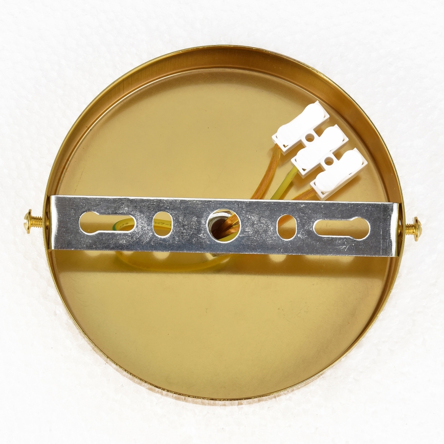 Brilagi - Plafonski luster ECLIPSE 5xE14/10W/230V promjer 38 cm crna/zlatna