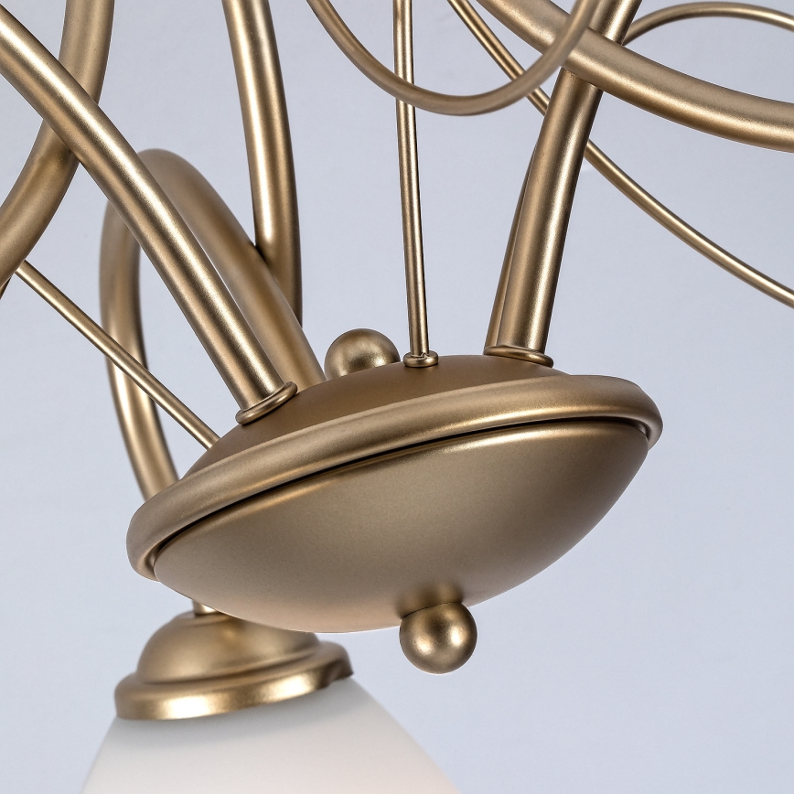 Brilagi - Plafonski luster FRED 3xE27/60W/230V Ø 59 cm zlatna