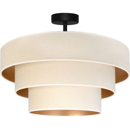 Brilagi - Plafonski luster LUNETA 1xE27/60W/230V Ø 40 cm krem/zlatna