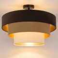 Brilagi - Plafonski luster LUNETA 1xE27/60W/230V Ø 40 cm smeđa/bež/krem