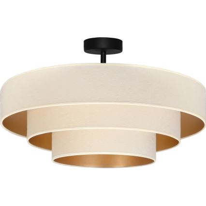 Brilagi - Plafonski luster LUNETA 3xE27/60W/230V Ø 80 cm krem/zlatna