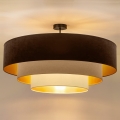 Brilagi - Plafonski luster LUNETA 3xE27/60W/230V Ø 80 cm smeđa/bež/krem