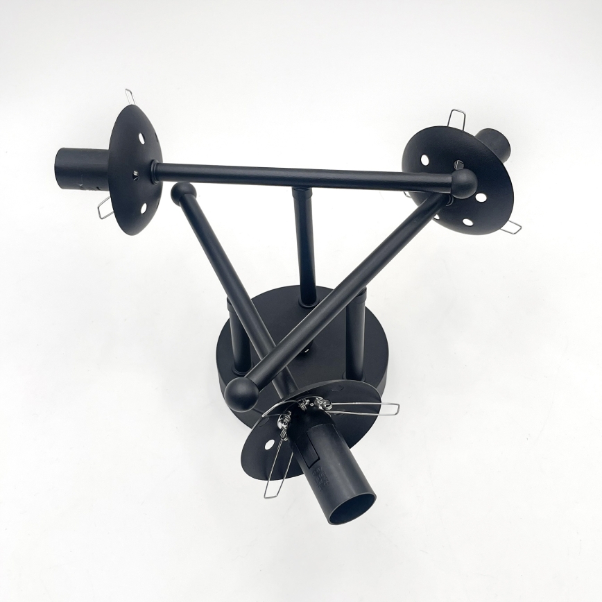 Brilagi - Plafonski luster MALIVA 3xE14/15W/230V crna/bijela