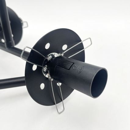 Brilagi - Plafonski luster MALIVA 3xE14/15W/230V crna/bijela