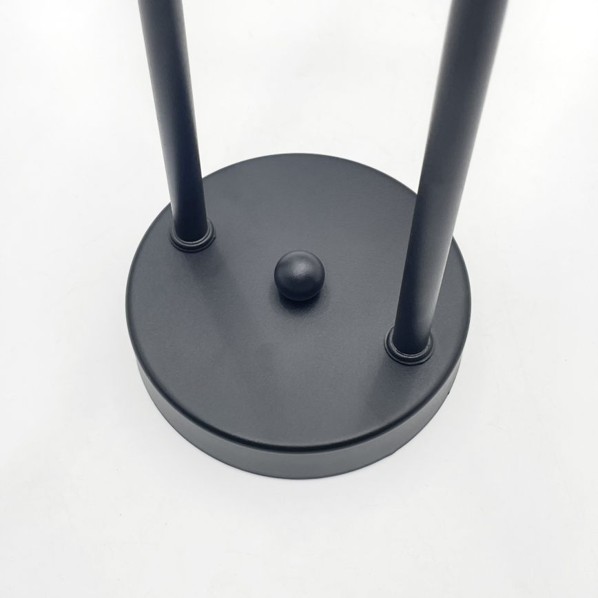 Brilagi - Plafonski luster MALIVA, 4xE14/15W/230V, crna/zadimljeno staklo