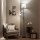 Brilagi - Podna lampa CERIA 1xE27/100W/230V + 1xE14/25W crna/siva