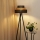 Brilagi - Podna lampa DAKOTA LUNETA 1xE27/15W/230V crna/bež