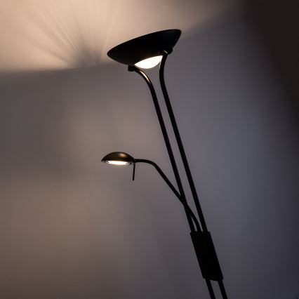 Brilagi - Podna lampa SCARLETT s prigušivačem 1xR7s/230W/230V + 1xG9/40W crna