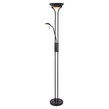 Brilagi - Podna lampa SCARLETT s prigušivačem 1xR7s/230W/230V + 1xG9/40W crna
