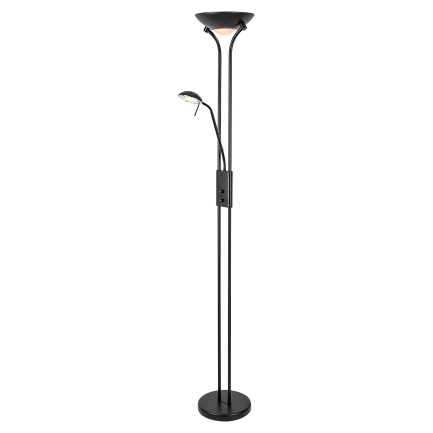 Brilagi - Podna lampa SCARLETT s prigušivačem 1xR7s/230W/230V + 1xG9/40W crna