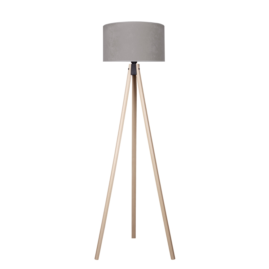 Brilagi - Podna lampa VELVET 1xE27/60W/230V bež/siva