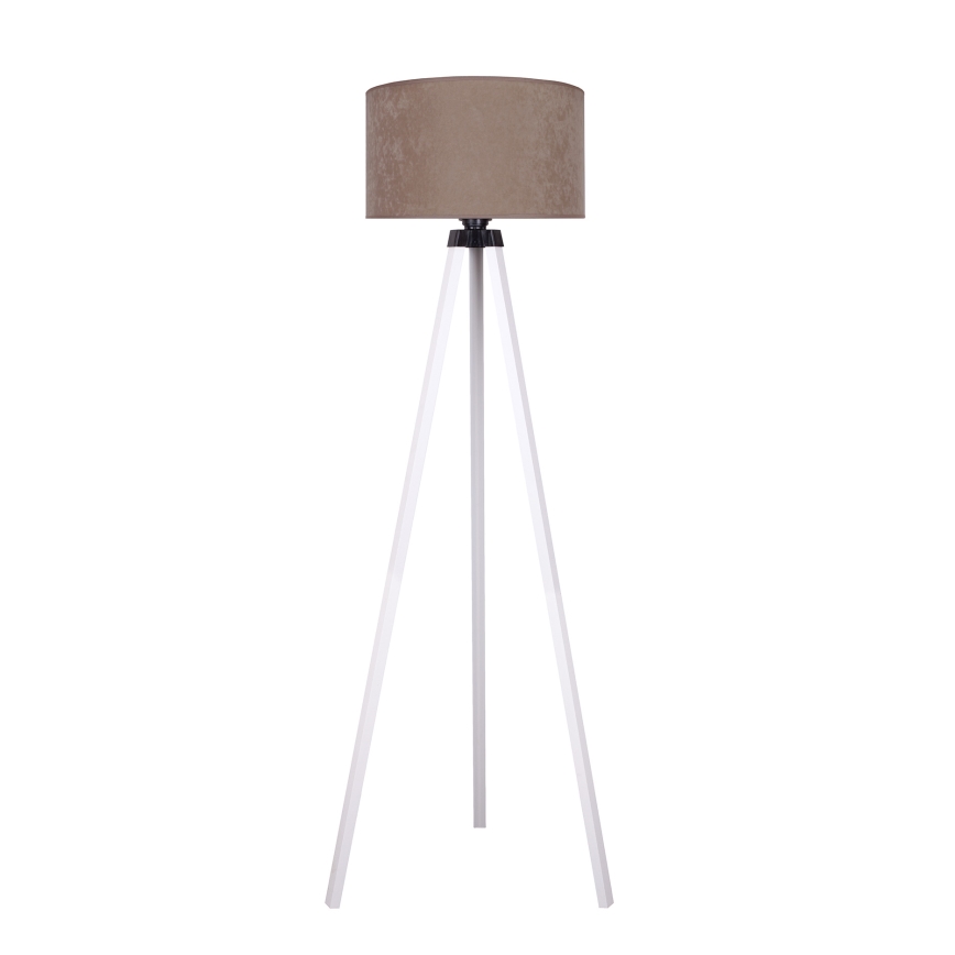 Brilagi - Podna lampa VELVET 1xE27/60W/230V bijela/bež
