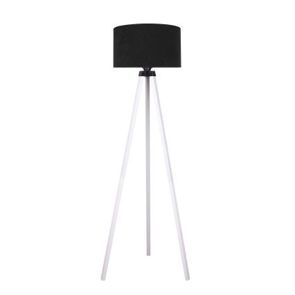 Brilagi - Podna lampa VELVET 1xE27/60W/230V bijela/crna