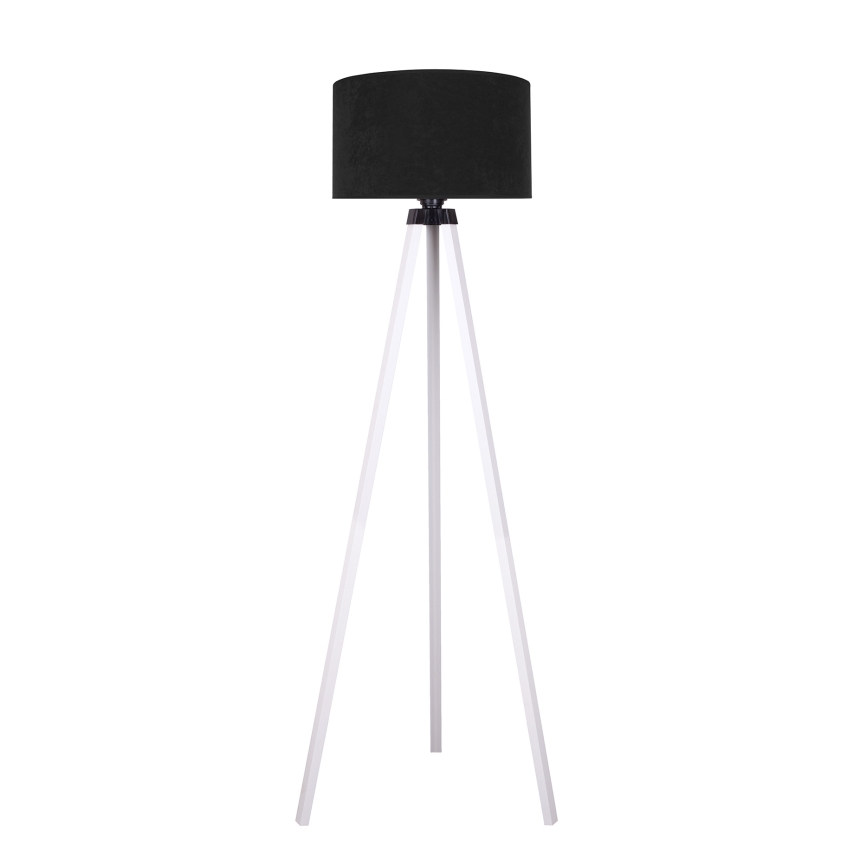 Brilagi - Podna lampa VELVET 1xE27/60W/230V bijela/crna