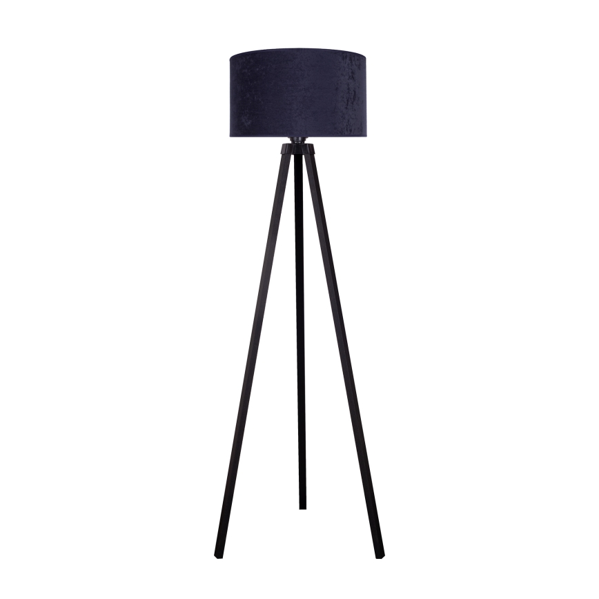 Brilagi - Podna lampa VELVET 1xE27/60W/230V crna/plava