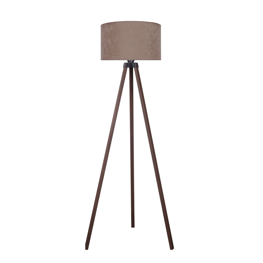 Brilagi - Podna lampa VELVET 1xE27/60W/230V smeđa/bež