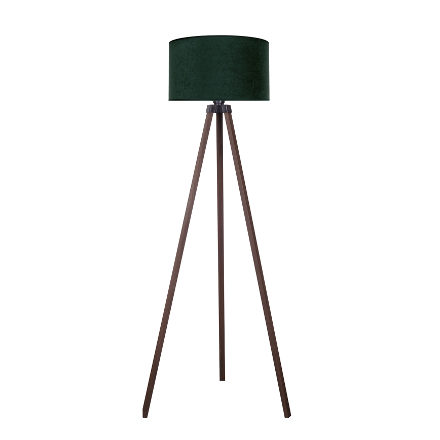 Brilagi - Podna lampa VELVET 1xE27/60W/230V smeđa/zelena