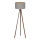 Brilagi - Podna lampa VELVET 1xE27/60W/230V wenge/siva