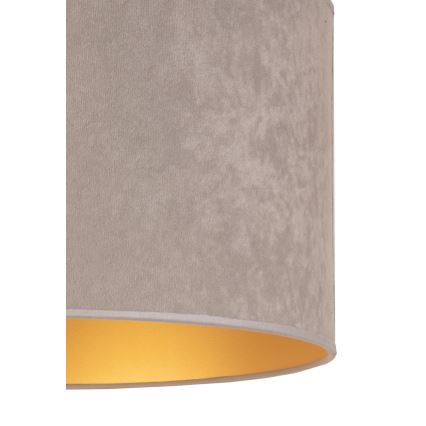 Brilagi - Podna lampa VELVET 1xE27/60W/230V wenge/siva