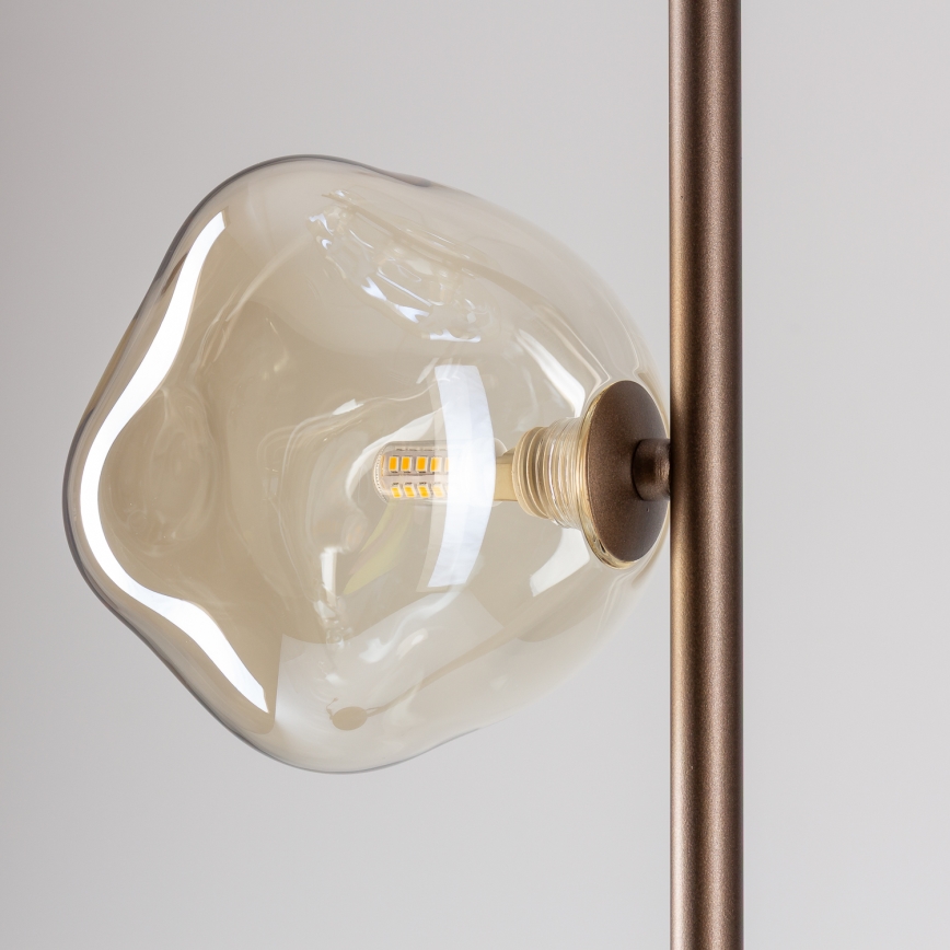 BRILAGI - Podna lampa VULCANO 3xG9/8W/230V brončana/dimljena bež