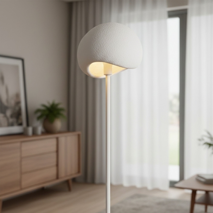 Brilagi - Podna lampa YONTU 1xE27/40W/230V bijela
