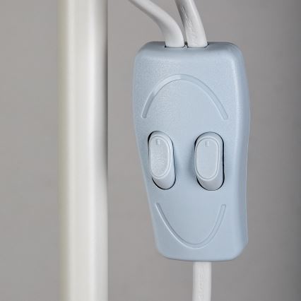 Brilagi - Podna svjetiljka ARIANA 1xE27/100W/230V + 1xE14/25W bijela