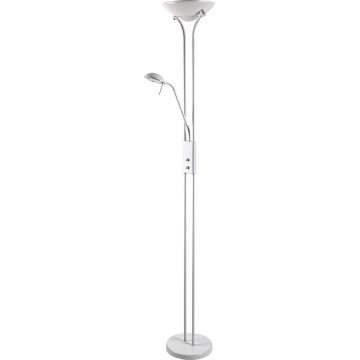 Brilagi - Podna svjetiljka SCARLETT s prigušivačem 1xR7s/230W/230V + 1xG9/40W bijela