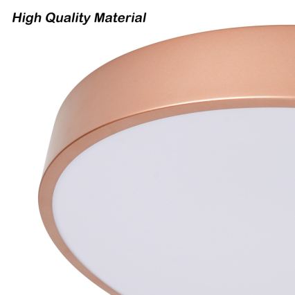 Brilagi - LED stropna svjetiljka POOL LED/24W/230V 3000/4000/6000K Ø 20 cm brončana