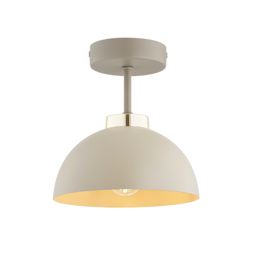 Brilagi - Površinski montiran luster 1xE27/60W/230V bež/zlatna