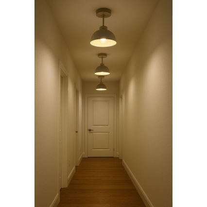 Brilagi - Površinski montiran luster 1xE27/60W/230V bež/zlatna