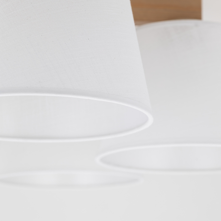 Brilagi - Površinski montiran stropni luster LATTE SABIA 5xE27/60W/230V sosna/bijela